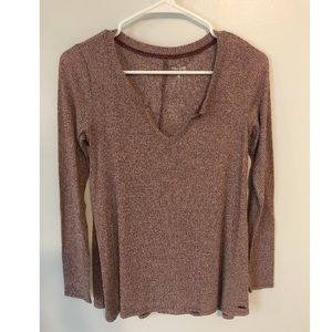 Red Hollister Long Sleeve